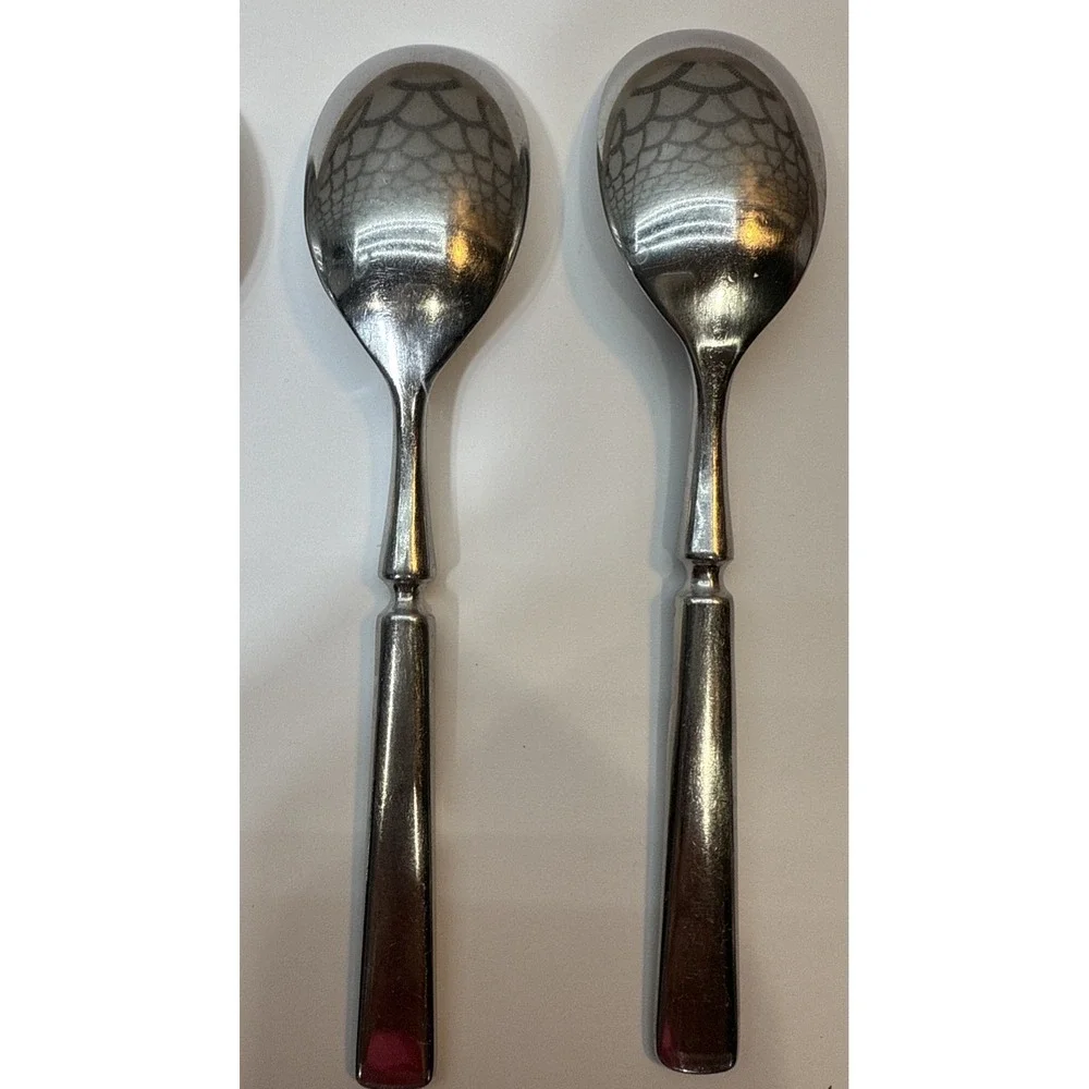4 Dansk ANVIL Teaspoon Korea Satin 18/8 Stainless Steel Flatware‎ 6.5